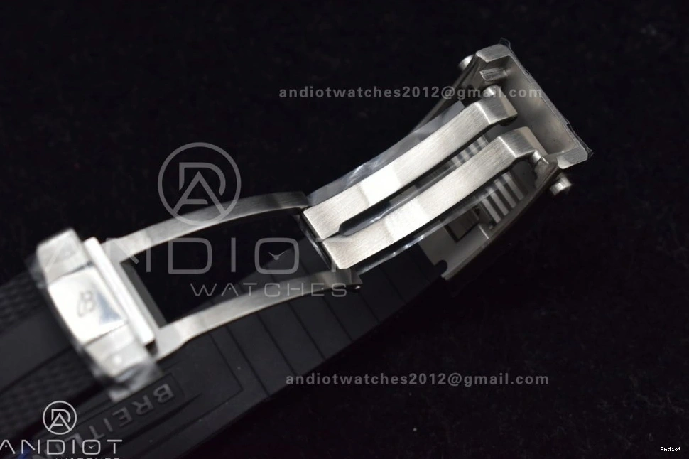 Edition Black Black Best BLSF Automatic Dial RG Rubber SS A2824 42 SuperOcean 1:1 on Strap 0227